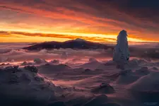 Babia Góra widziana z Pilska