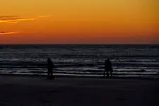 wieczór na plaży