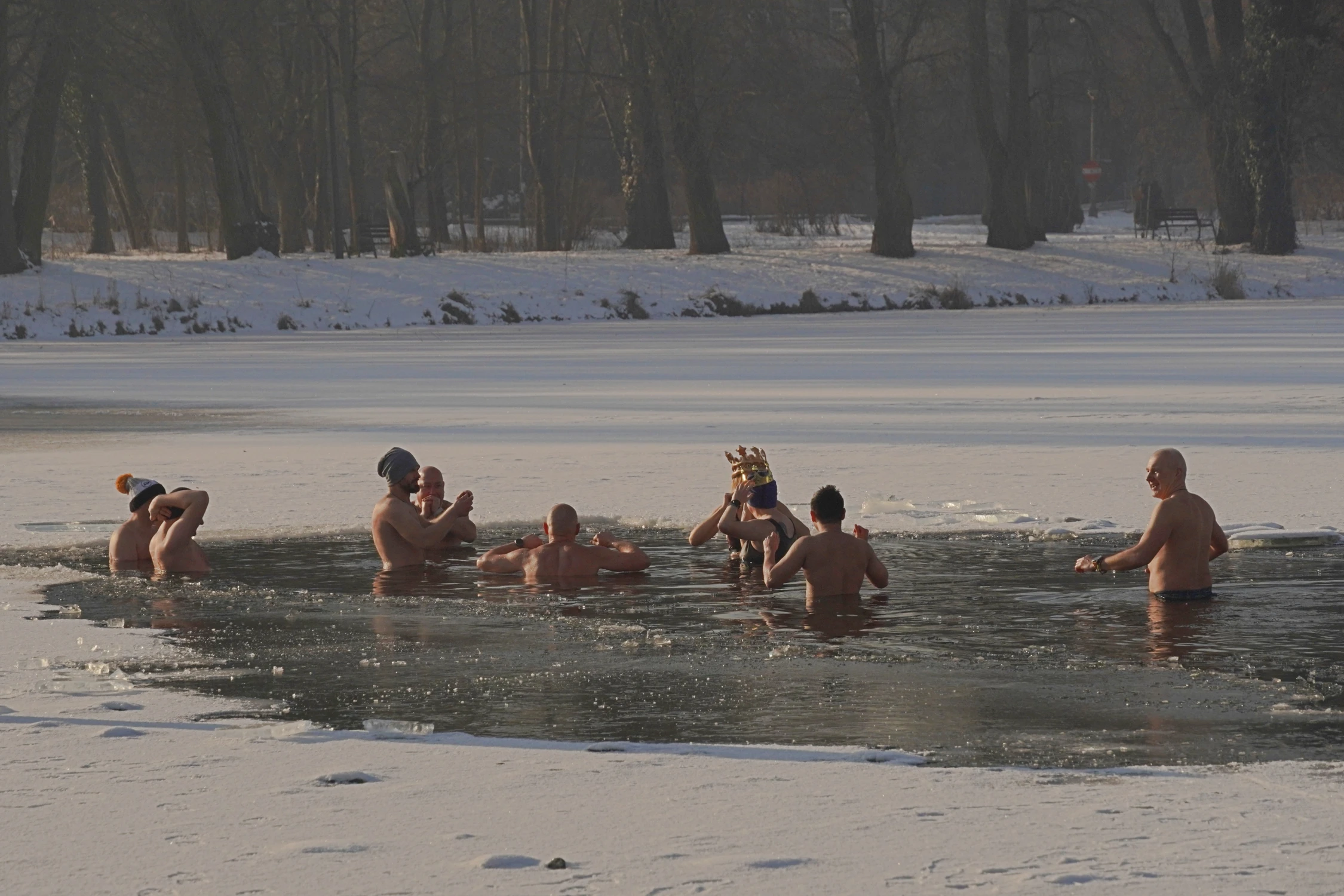 styczniowe morsowanie 