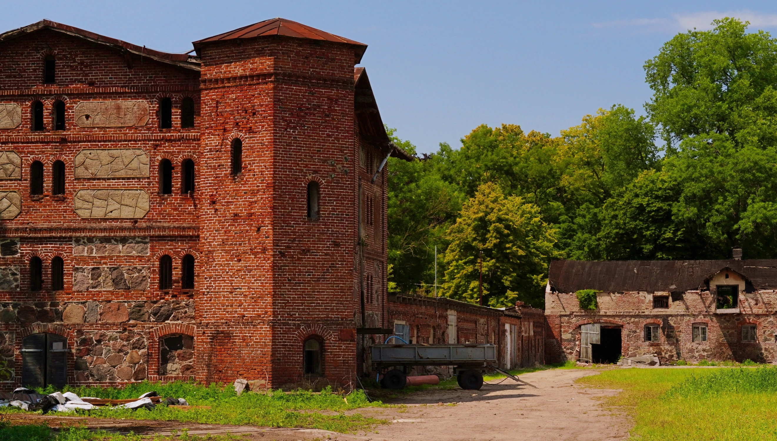 Zamek od zaplecza 