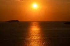 Zachód słońca w Kota Kinabalu