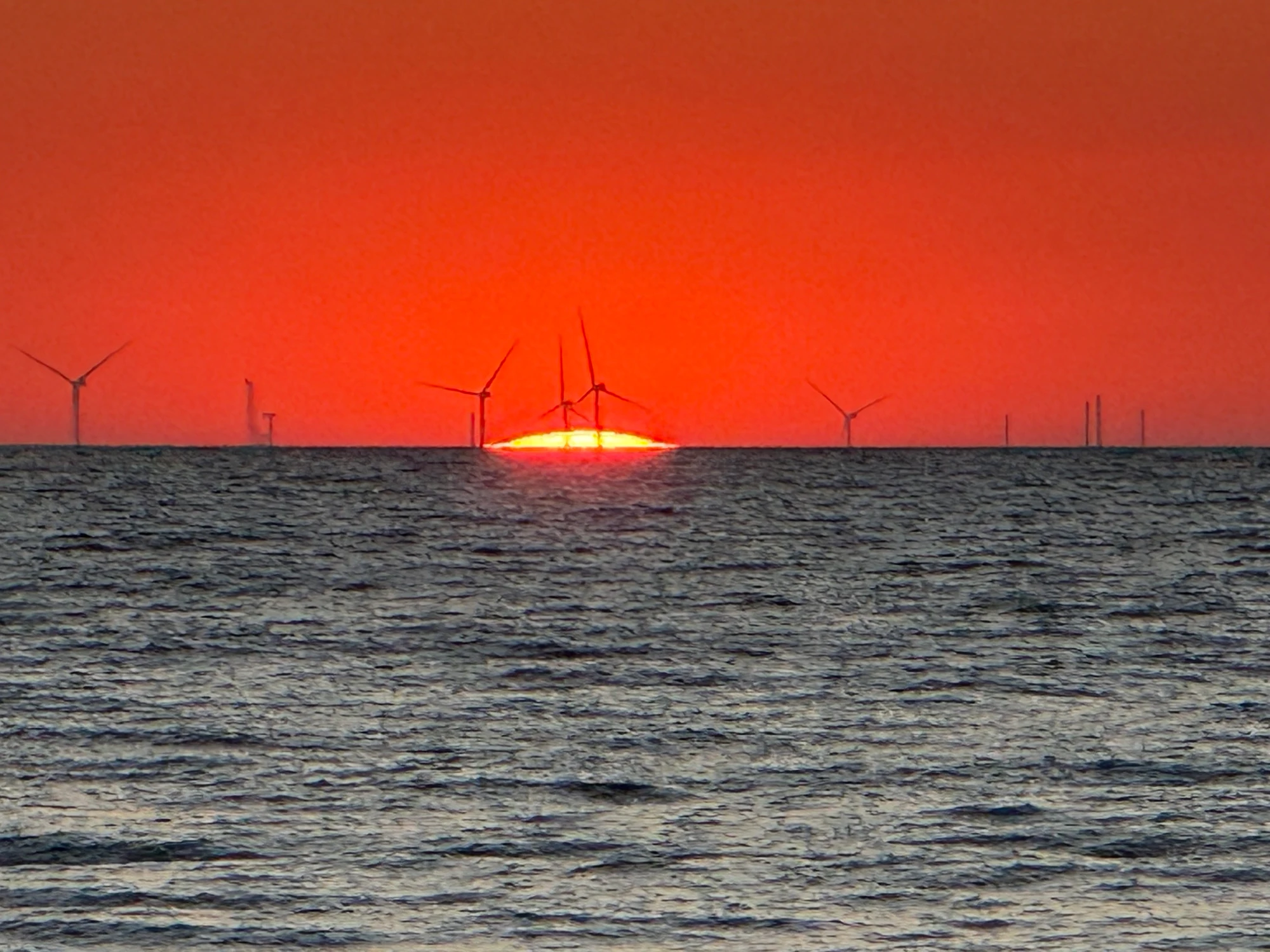 Industrial sunset