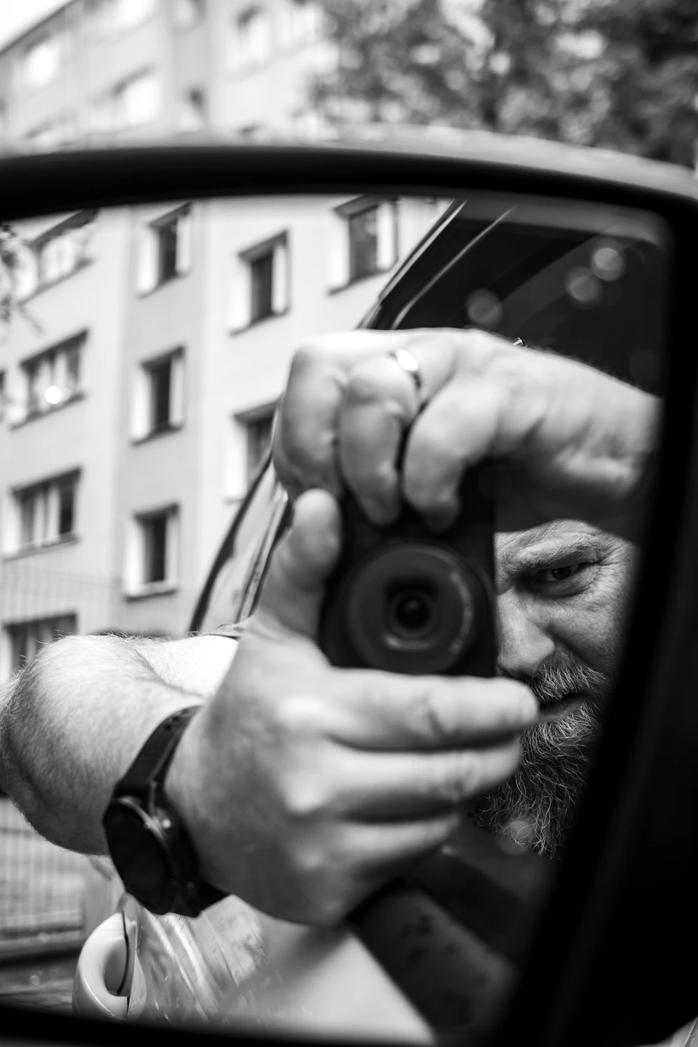 autoportret street fotografa 