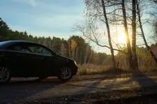 VW w księżycową noc