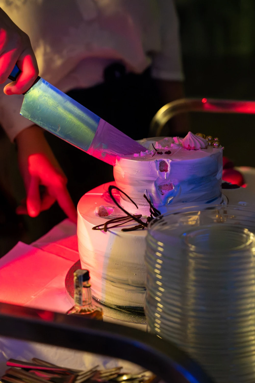 Chwila przed pierwszym kawałkiem