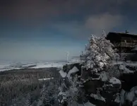 Zimowy widok z Wielkiego