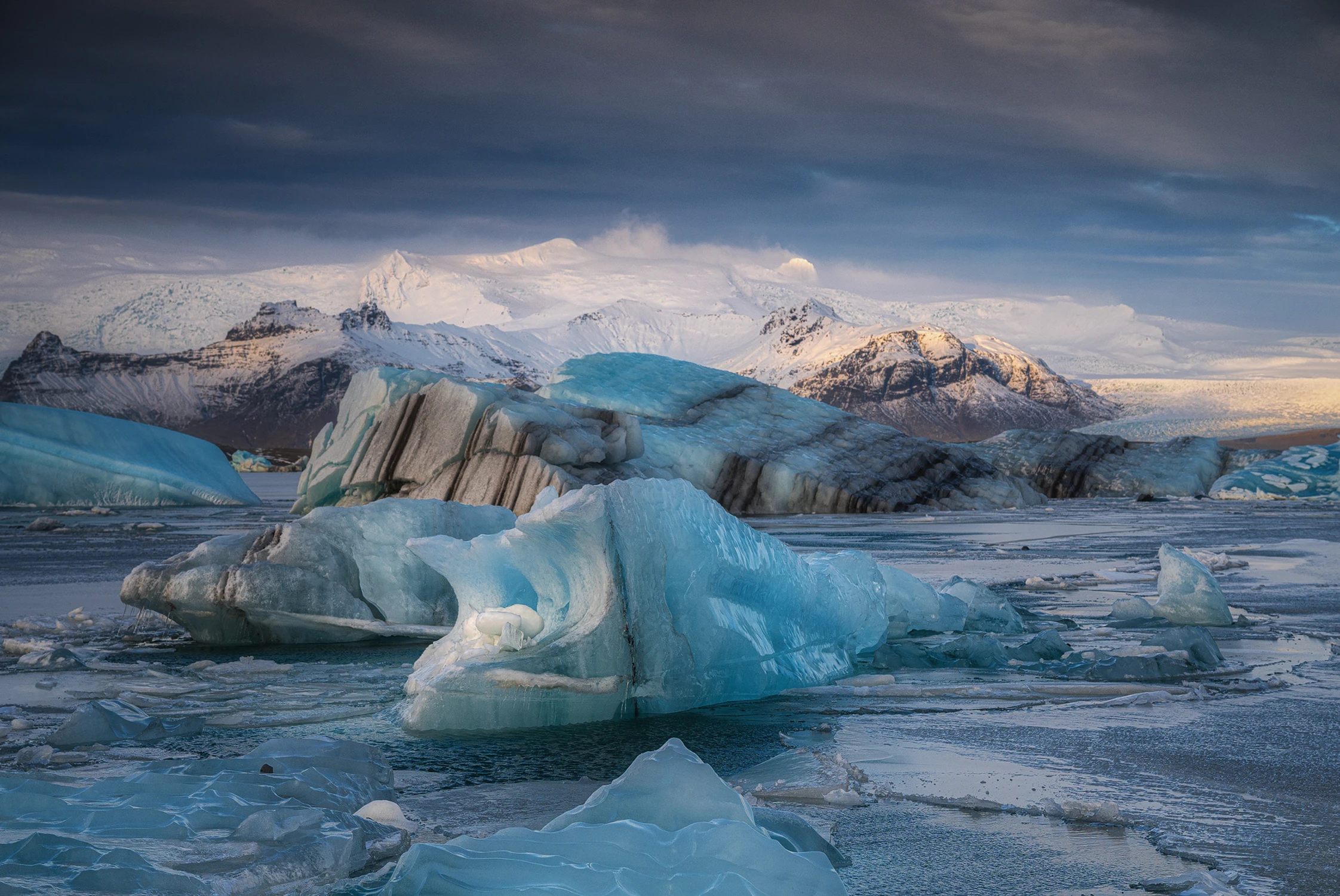 "FROZEN SOUL OF THE GLACIER"