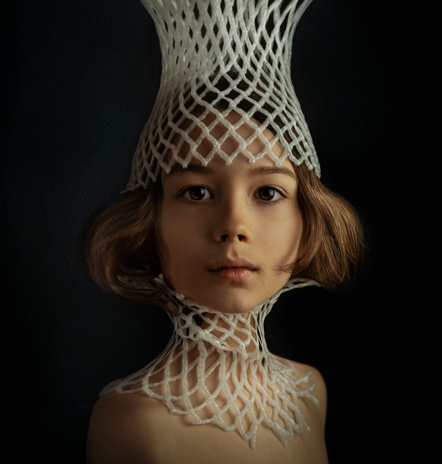 oczy szeroko czujące