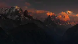 Aiugille Verte i masyw Mont Blanc