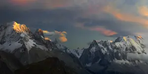 Aiuguille Verte i Masyw Mont Blanc