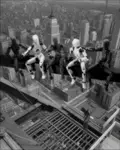 Break atop a skyscraper ...