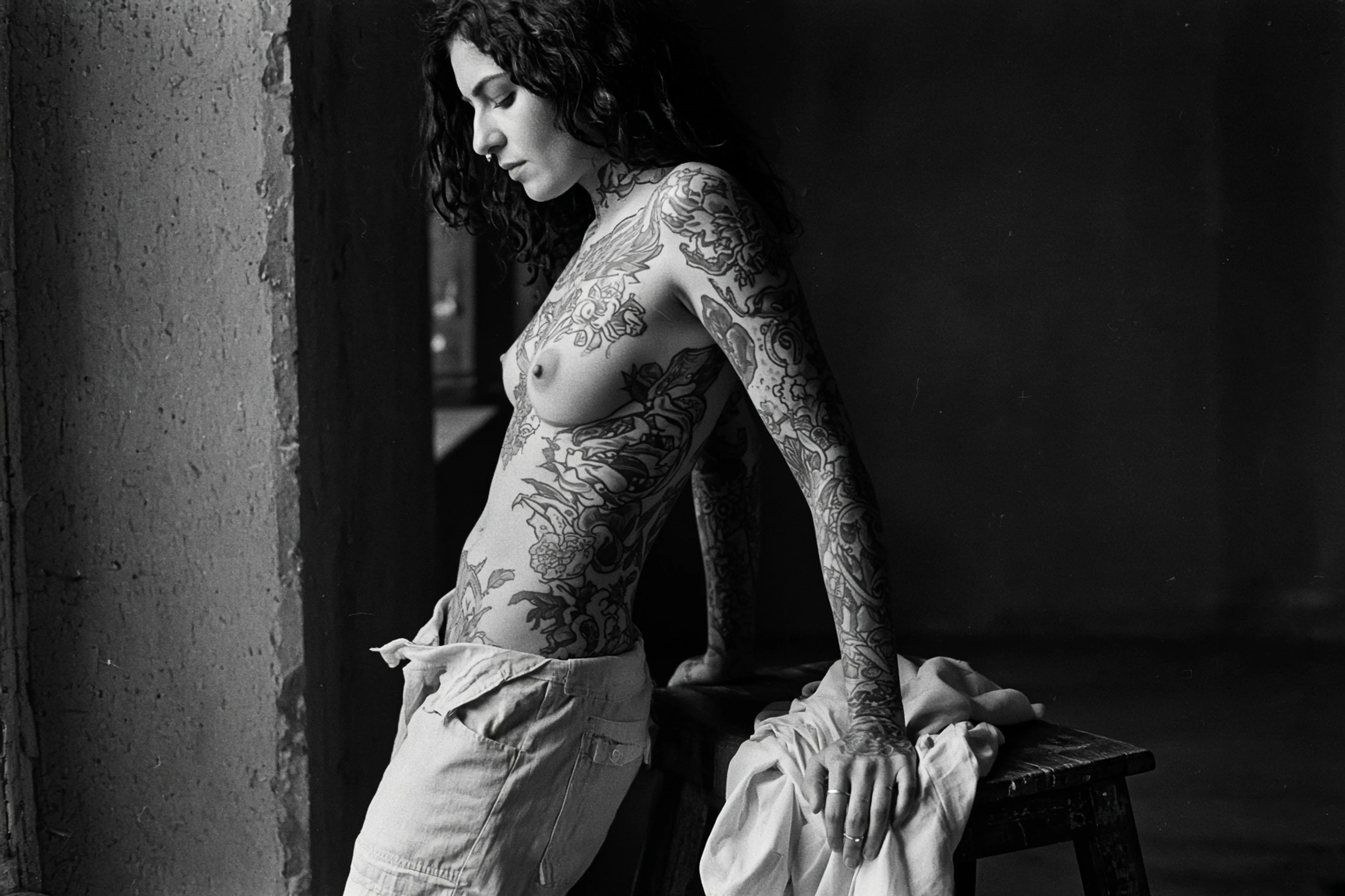 Encre sur la peau