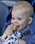 dziecięcy uśmieszek
