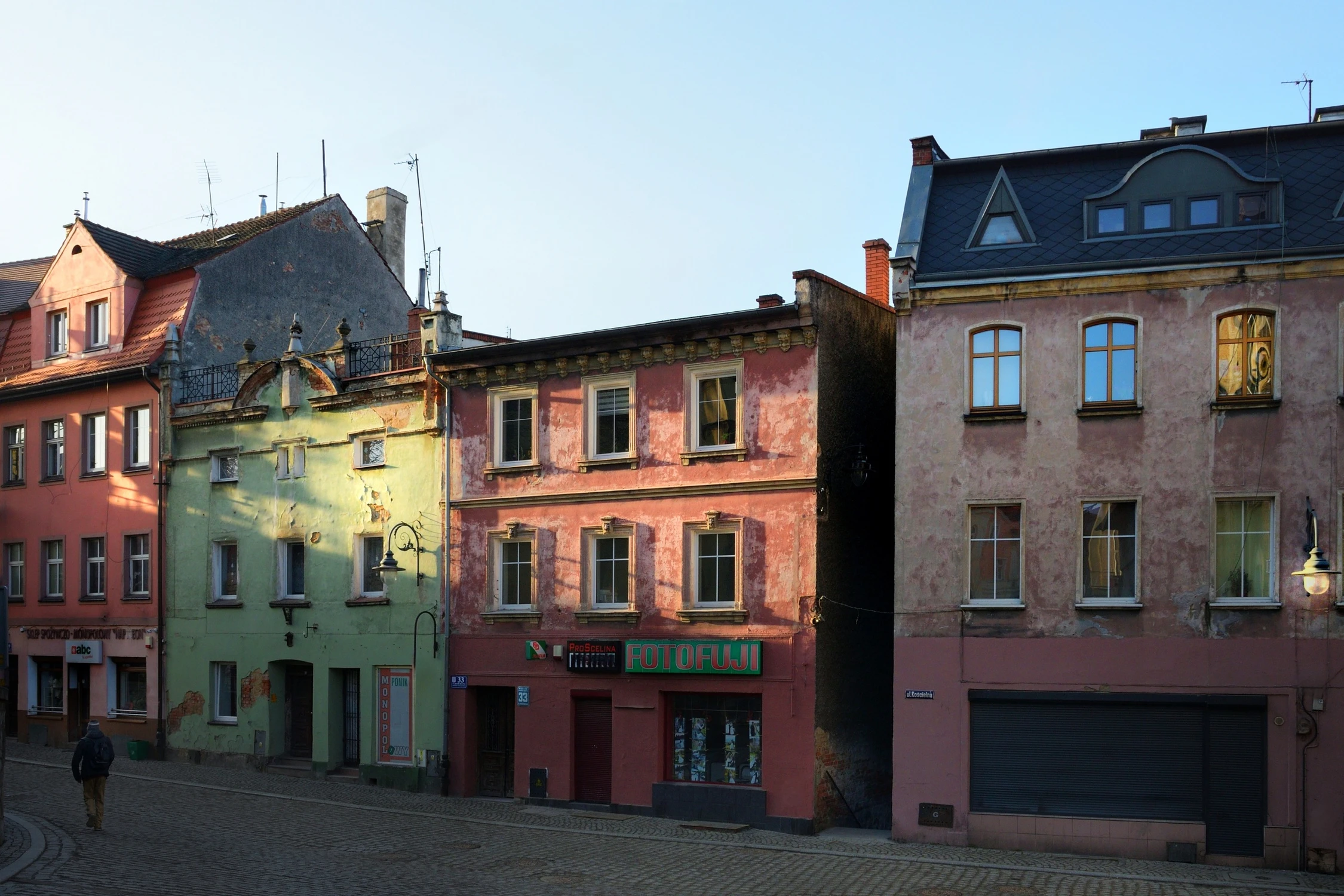 Poranek w Bystrzycy Kłodzkiej.