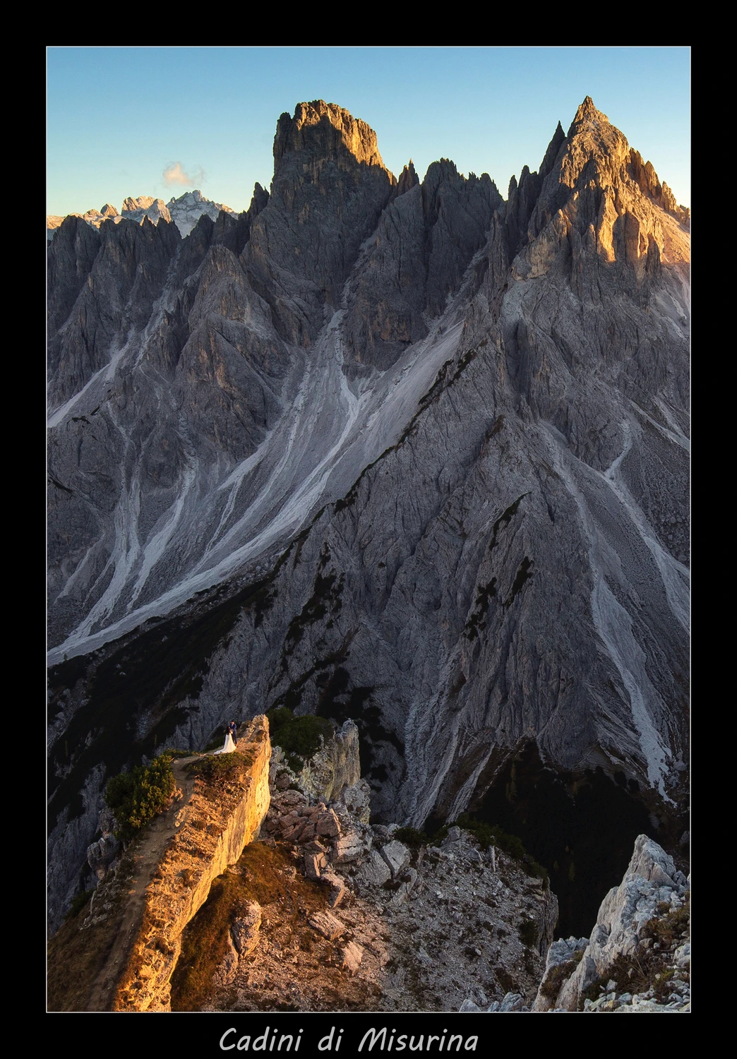 Cadini di Misurina. Sesja ślubna