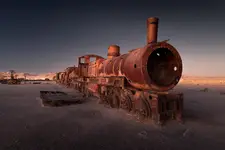 Cmentarzysko Pociągów w Uyuni II