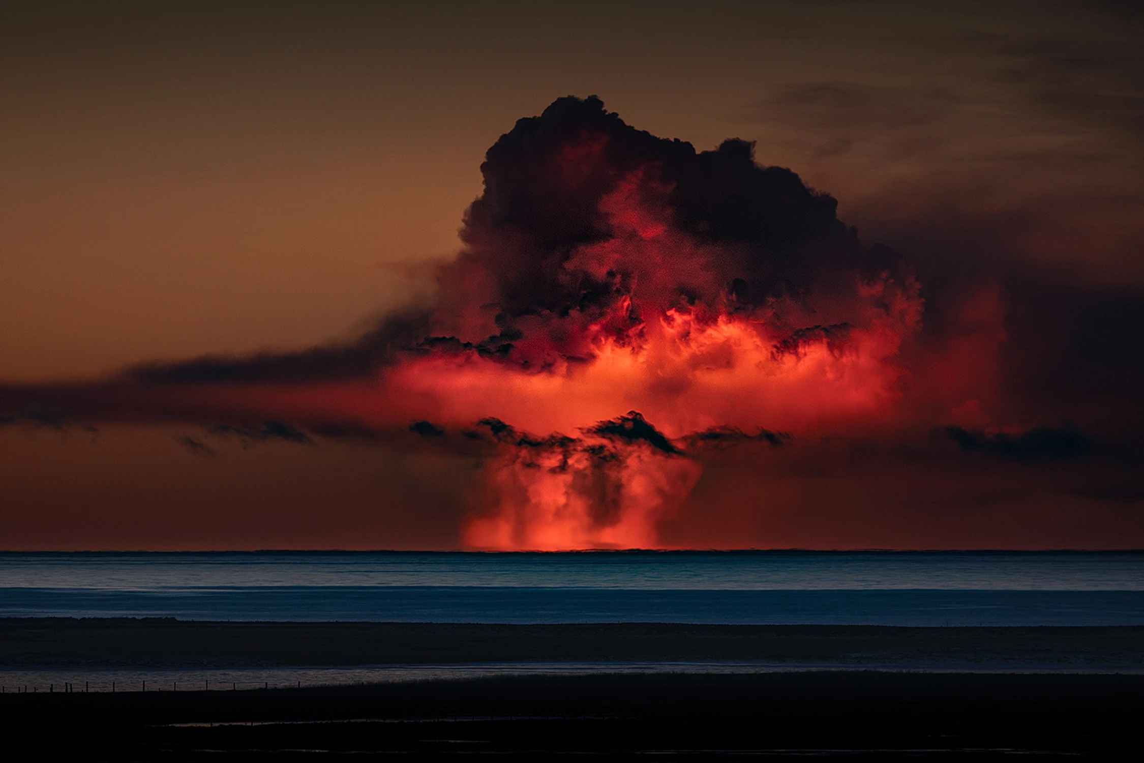 Erupcja wulkanu na Reykjanes