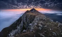 Przed wschodem słońca na Rtanj