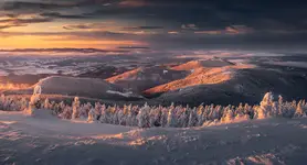 Zachód na Śnieżniku