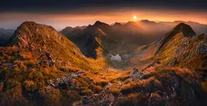 Panorama z  Arpasul Mare