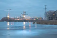 Blok gazowy w budowie