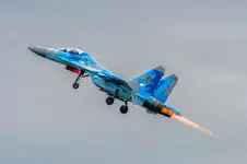 Ukraiński SU-27 UB Flanker C