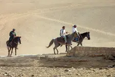 Na wielbłądzie lub konno