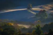 Poranek w Beskidzie Niskim