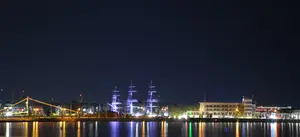 Gdynia nocą