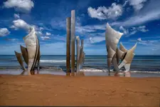 Les Braves, Normandia Plaża Omaha