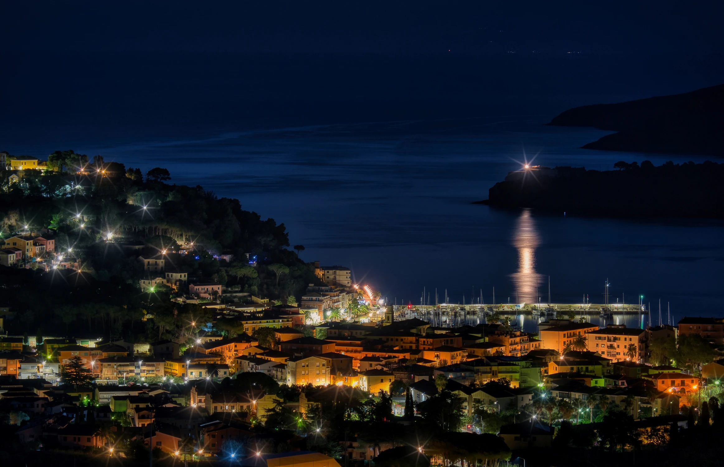 Porto Azzurro, wyspa Elba