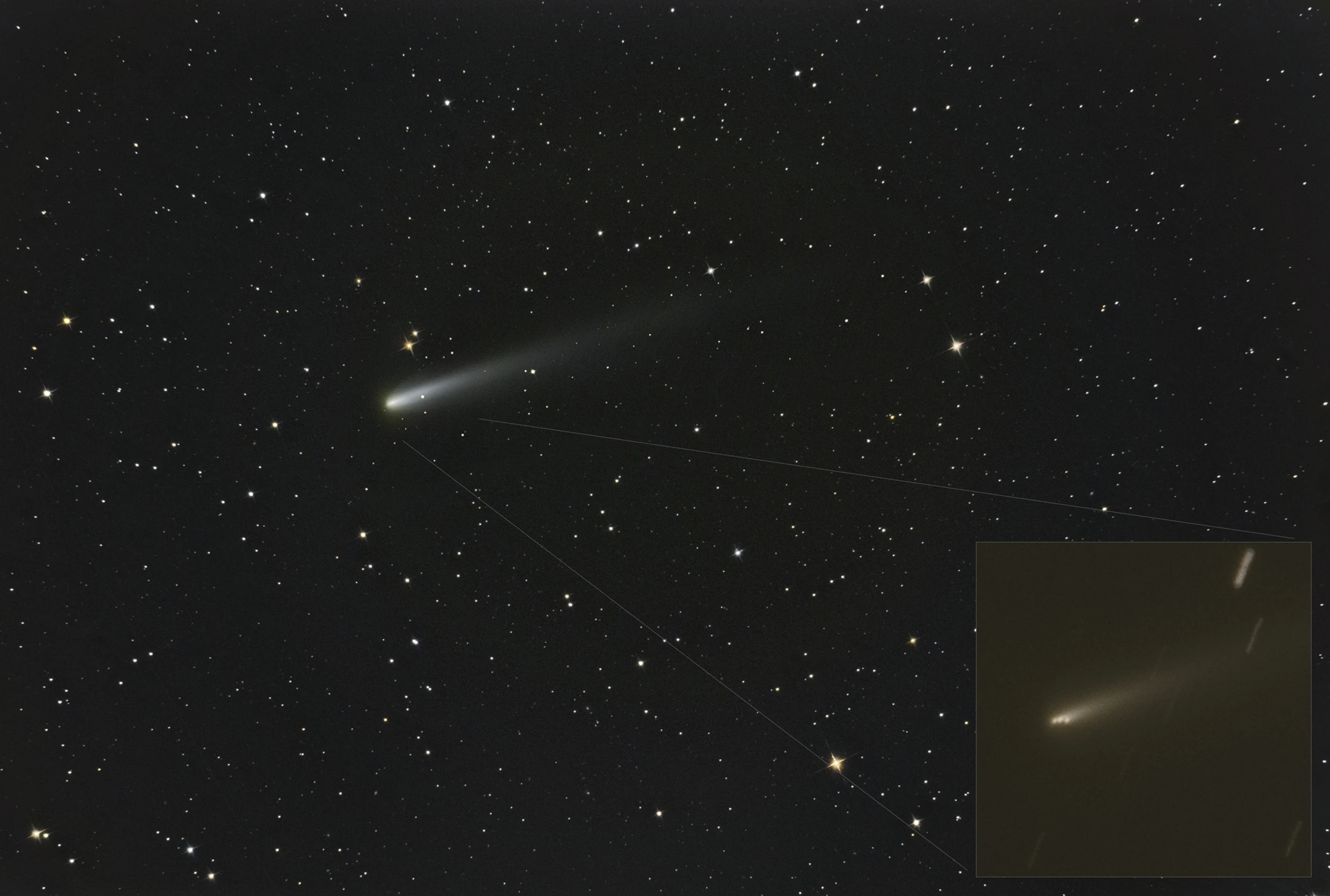 C/2025 K1 Atlas, podział jądra. 