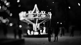 Karuzela na  Mariensztacie