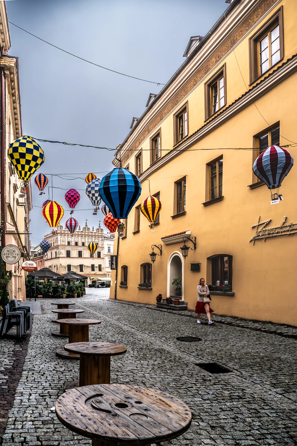 Lublin - balony na Bramowej
