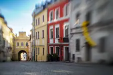 Lublin lensbaby - ulica Brodzka
