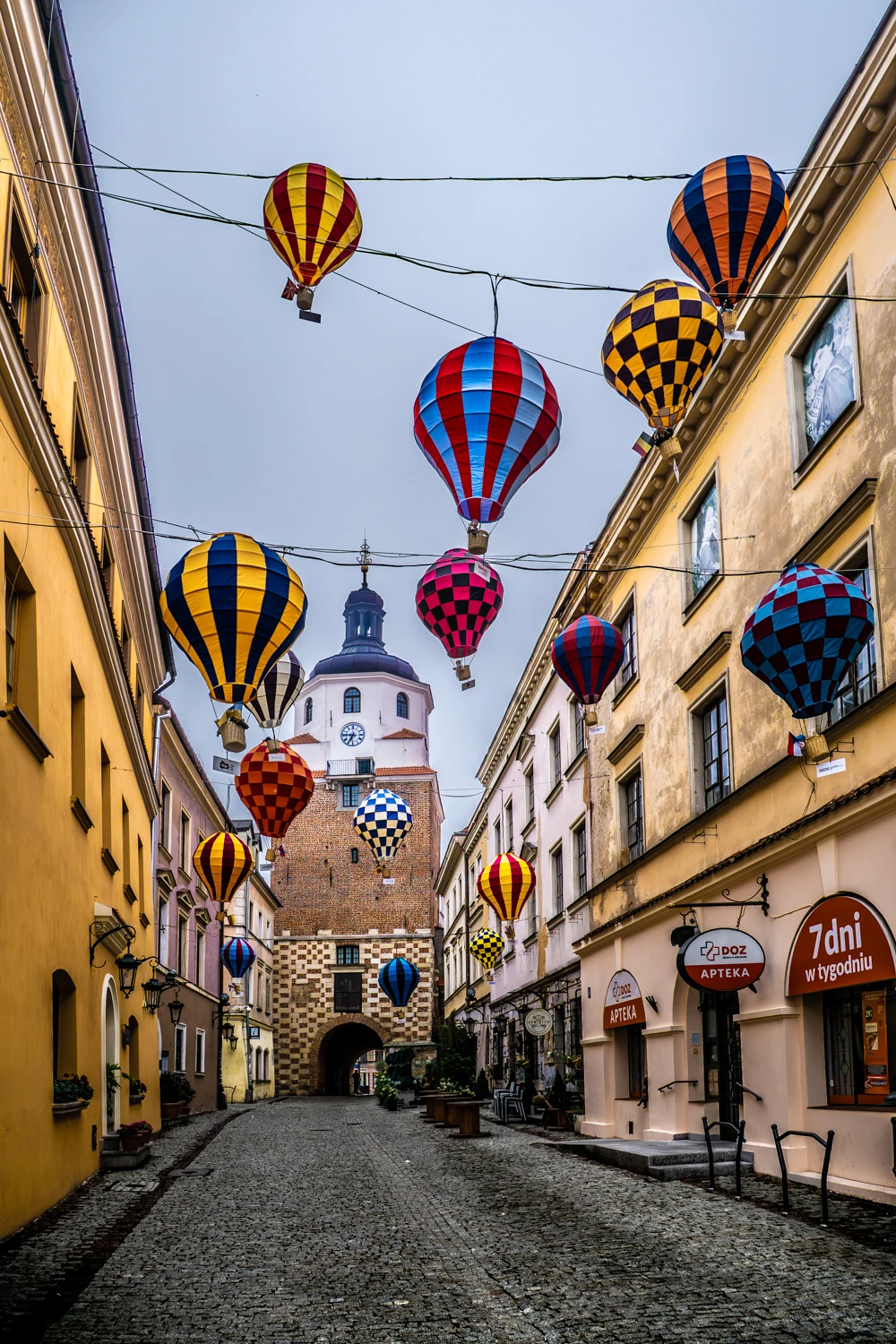 Lublin - balony na Bramowej