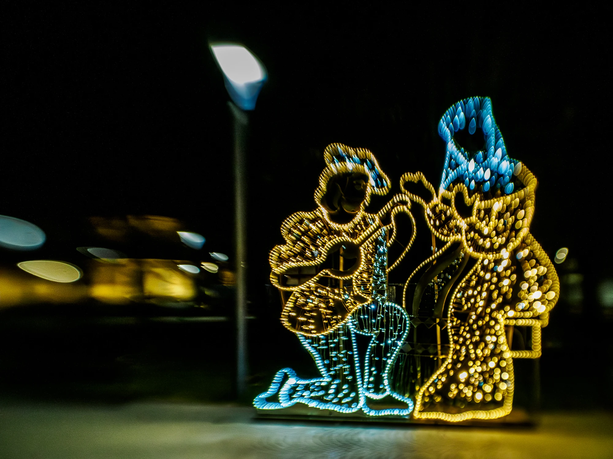 Lublin w świątecznej scenerii - Plac Litewski