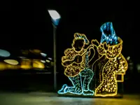 Lublin w świątecznej scenerii - Plac Litewski