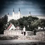 Lublin - Zamek Lubelski - widok z Placu Po Farrze