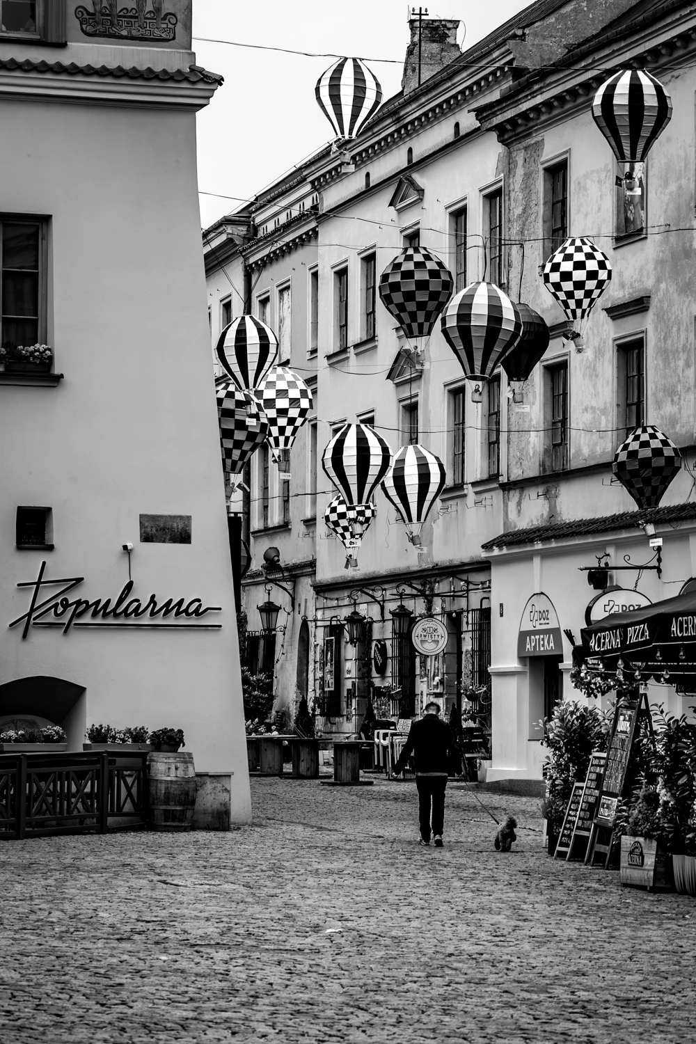 Lublin - balony na Bramowej