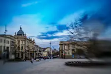 Lublin lensbaby - Krakowskie Przedmieście