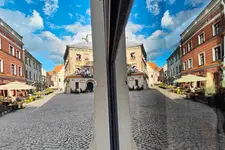 #Lublin - ul. Rynek, widok na Klasztor Dominikanów przy ul. Złotej