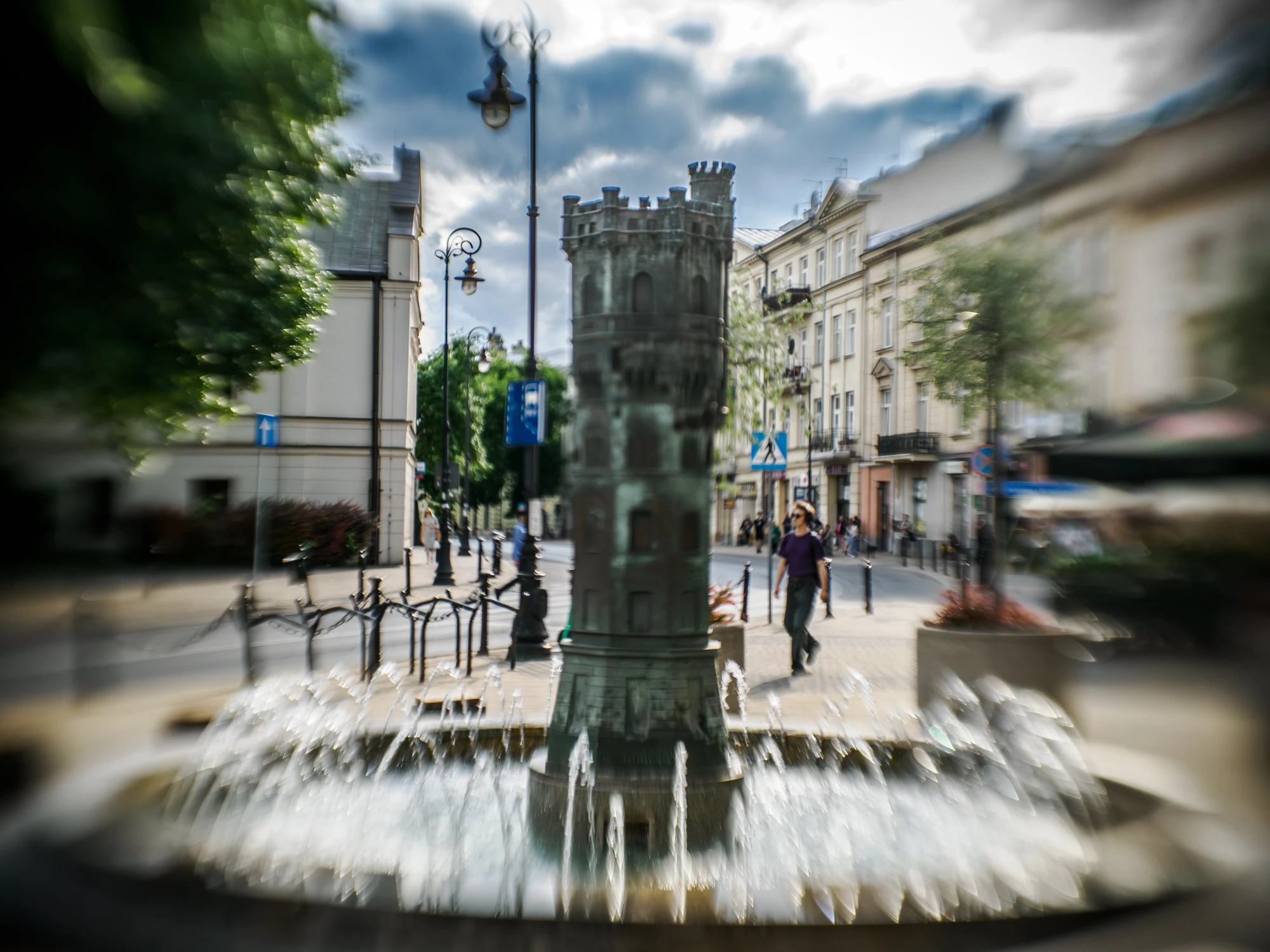 Lublin lensbaby - Plac Wolności