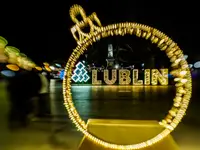 Lublin w świątecznej scenerii - Plac Litewski
