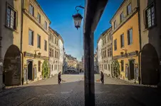 Lublin - ul. Grodzka i Brama Kv Farze