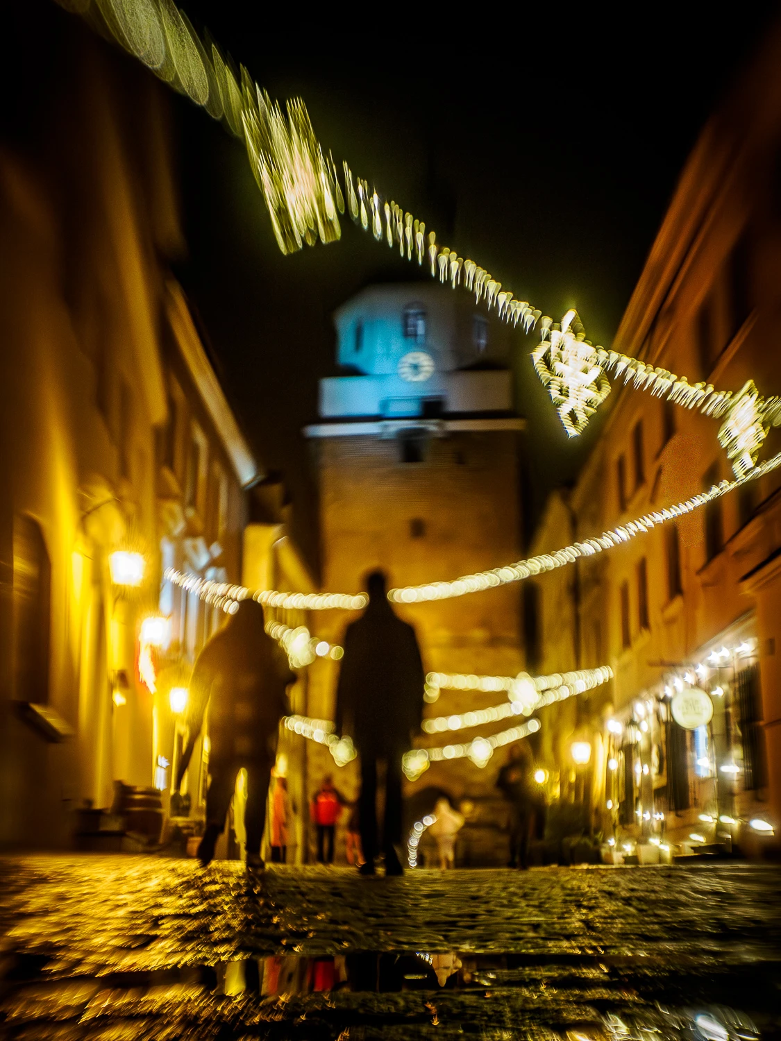 Lublin w świątecznej scenerii - ul. Bramowa