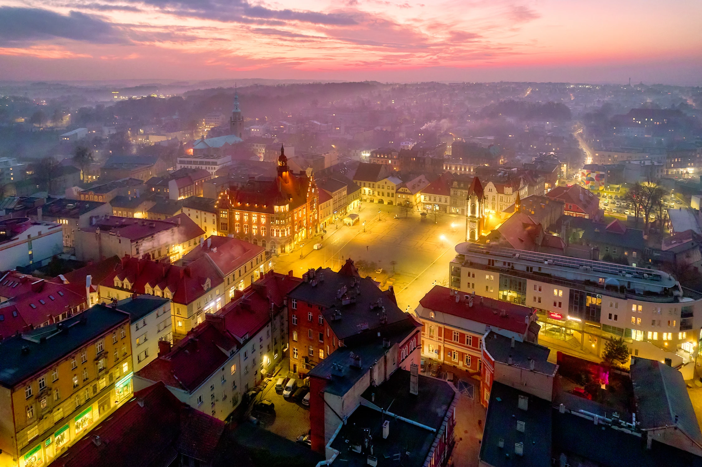 Tarnowskie Góry z góry