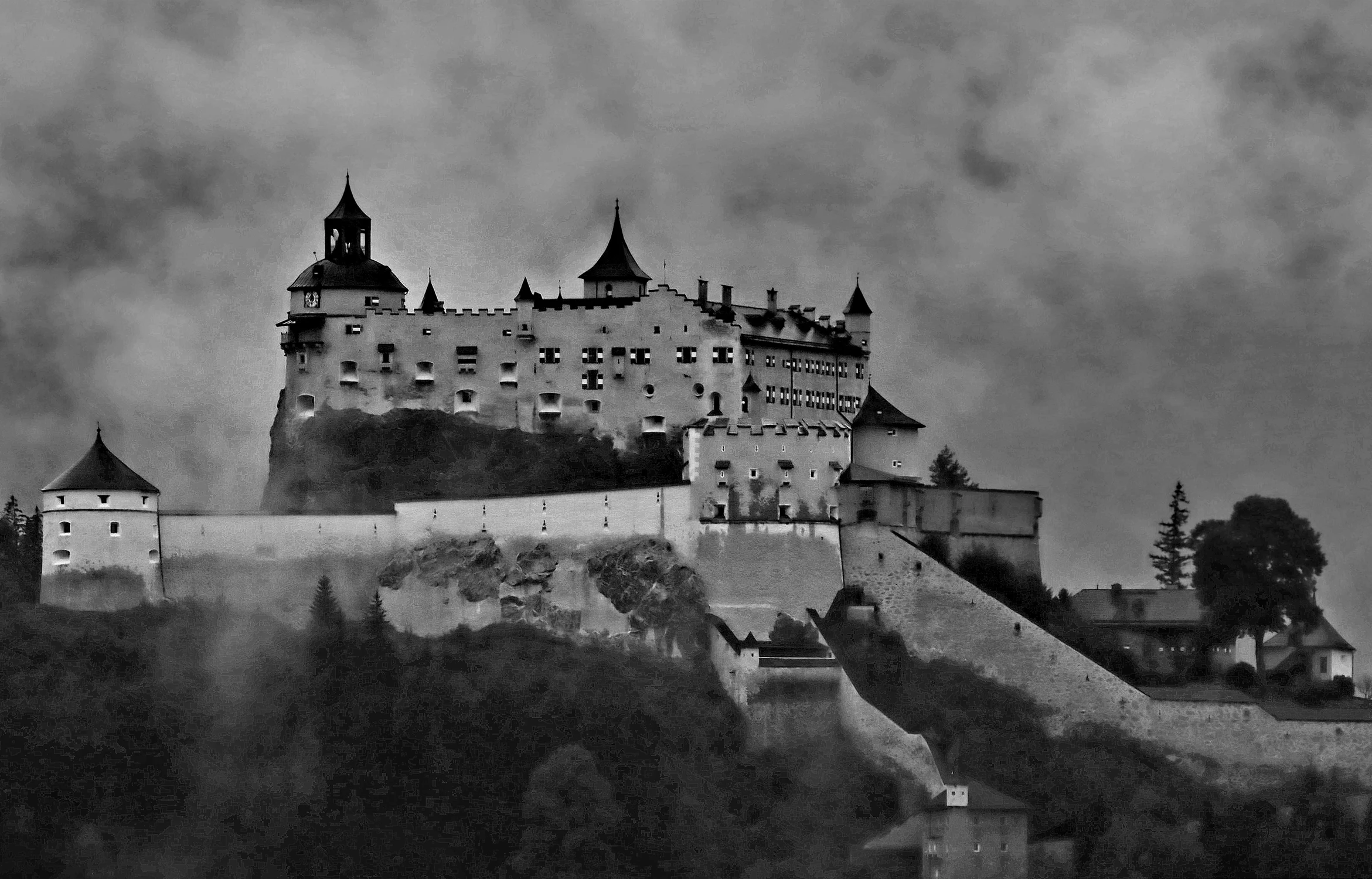 Zamek Hochenwerfen Austria