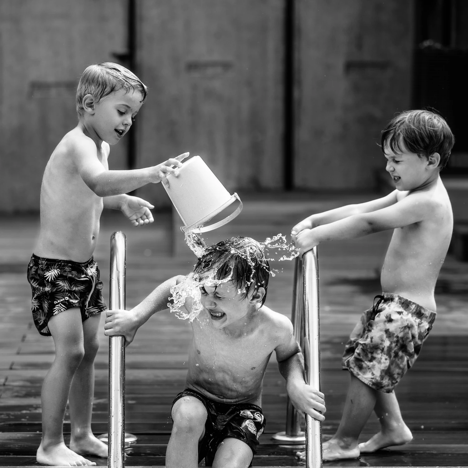 Na basenie razu pewnego