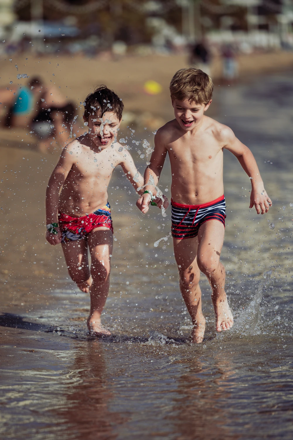 Trochę radochy na plaży